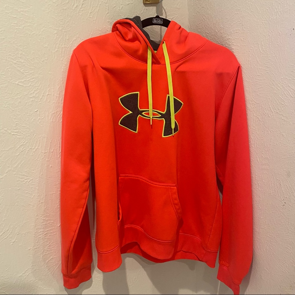 Neon Under Armour Hoodie